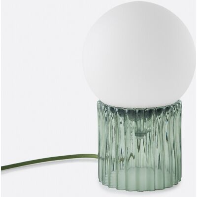 La Redoute INTERIEURS Lámpara De Pie De Cristal Estriado De Color Y Opalina, Dima. Talla talla única. Color La Redoute INTERIEURS Lámpara De Pie De Cristal Estriado De Color Y Opalina, Dima. Talla talla única. Color