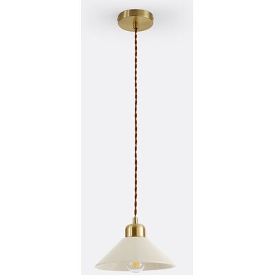 La Redoute INTERIEURS Lámpara De Techo De Cerámica Ø20 Cm, Nilana. Talla talla única. Color La Redoute INTERIEURS Lámpara De Techo De Cerámica Ø20 Cm, Nilana. Talla talla única. Color