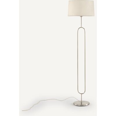 Pantalla Beige efecto satinado Dargeli de Am.pm - Pantalla Pantalla Beige efecto satinado Dargeli de Am.pm - Pantalla