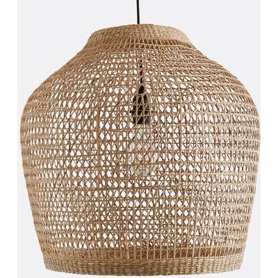 LA REDOUTE INTERIEURS - Lámpara de techo de fibra vegetal trenzada - Iluminación de techo LA REDOUTE INTERIEURS - Lámpara de techo de fibra vegetal trenzada - Iluminación de techo