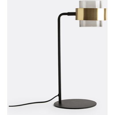 La Redoute INTERIEURS Lámpara De Mesa De Vidrio Y Hierro, Botello. Talla talla única. Color La Redoute INTERIEURS Lámpara De Mesa De Vidrio Y Hierro, Botello. Talla talla única. Color