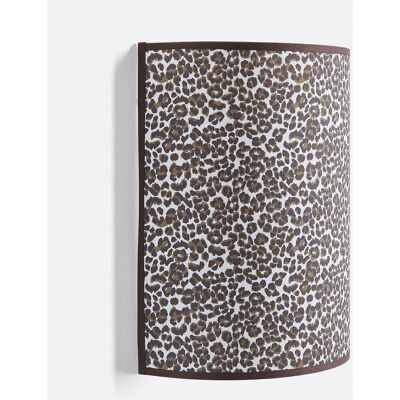 La Redoute Intérieurs Aretha Lámpara de Pared de Algodón Leopardo - Lámpara de Pared La Redoute Intérieurs Aretha Lámpara de Pared de Algodón Leopardo - Lámpara de Pared
