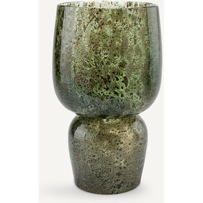 Am.pm Jarrón de efecto reactivo verde - Vaso Am.pm Jarrón de efecto reactivo verde - Vaso