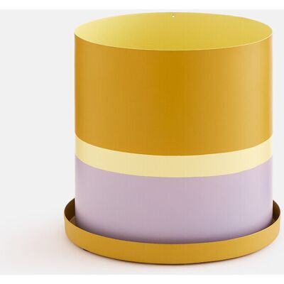 La Redoute INTERIEURS Macetero De Hierro Pintado, Diámetro 16 Cm, PALAVAS. Talla talla única. Color La Redoute INTERIEURS Macetero De Hierro Pintado, Diámetro 16 Cm, PALAVAS. Talla talla única. Color