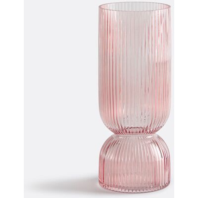 La Redoute INTERIEURS Jarrón De Cristal Estriado, Al. 26 Cm, Valira. Talla talla única. Color La Redoute INTERIEURS Jarrón De Cristal Estriado, Al. 26 Cm, Valira. Talla talla única. Color