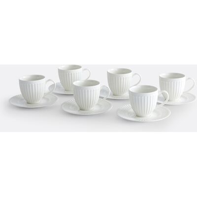 LA REDOUTE INTERIEURS Juego de té Bone China - Clásico y elegante - 6 piezas LA REDOUTE INTERIEURS Juego de té Bone China - Clásico y elegante - 6 piezas