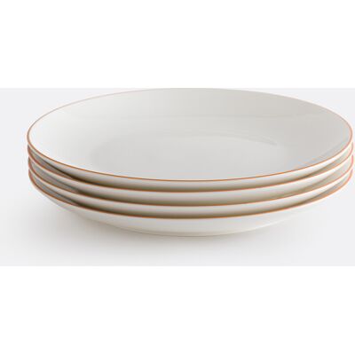 La Redoute INTERIEURS Lote De 4 Platos De Postre De Porcelana, Malo. Talla talla única. Color La Redoute INTERIEURS Lote De 4 Platos De Postre De Porcelana, Malo. Talla talla única. Color