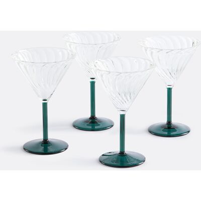 La Redoute INTERIEURS Lote De 4 Vasos Con Pie, Vidrio Borosilicato, Marty. Talla talla única. Color La Redoute INTERIEURS Lote De 4 Vasos Con Pie, Vidrio Borosilicato, Marty. Talla talla única. Color