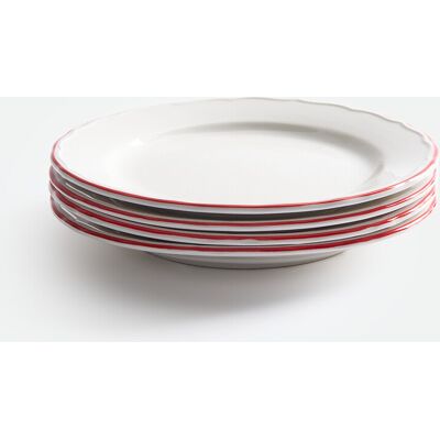 La Redoute INTERIEURS Juego De 4 Platos De Postre De Porcelana, COLOMBE. Talla talla única. Color La Redoute INTERIEURS Juego De 4 Platos De Postre De Porcelana, COLOMBE. Talla talla única. Color