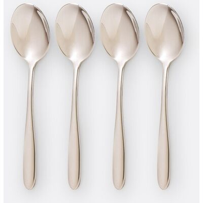 LA REDOUTE INTERIEURS Juego de 4 cucharas de café en acero inoxidable - Estilo contemporáneo LA REDOUTE INTERIEURS Juego de 4 cucharas de café en acero inoxidable - Estilo contemporáneo