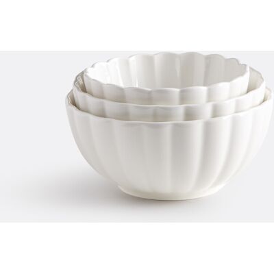 La Redoute INTERIEURS Lote De 3 Boles Nido, Porcelana, YLAN. Talla talla única. Color La Redoute INTERIEURS Lote De 3 Boles Nido, Porcelana, YLAN. Talla talla única. Color
