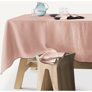Am.pm Suzy Mantel de lino - 180x350cm, Rosa madera - Mantel Am.pm Suzy Mantel de lino - 180x350cm, Rosa madera - Mantel