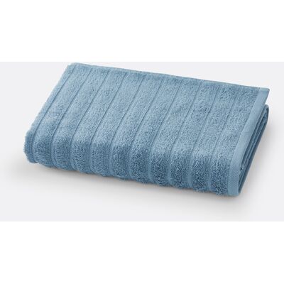 Toalla de algodón Audierne - 70x140cm, Azul - Toalla de baño Toalla de algodón Audierne - 70x140cm, Azul - Toalla de baño