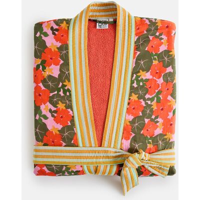La Redoute Albornoz kimono, reverso de rizo, Léna. Talla 38/40. Color La Redoute Albornoz kimono, reverso de rizo, Léna. Talla 38/40. Color