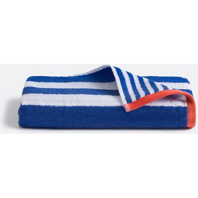 Toalla de esponja Azul y Blanco 50x100cm - La Redoute Intérieurs Toalla de esponja Azul y Blanco 50x100cm - La Redoute Intérieurs
