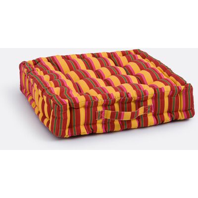 La Redoute Cojín de suelo cuadrado para exterior, poliéster, 50x50 cm, VALERIA. Talla 50x50x10cm. Color La Redoute Cojín de suelo cuadrado para exterior, poliéster, 50x50 cm, VALERIA. Talla 50x50x10cm. Color