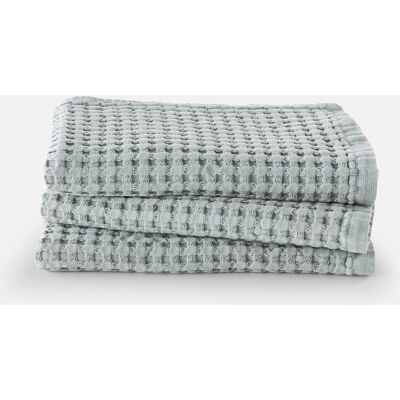 La Redoute Intérieurs Toallas de Invitados Tifli - Piqué de algodón - Pack de 3 La Redoute Intérieurs Toallas de Invitados Tifli - Piqué de algodón - Pack de 3