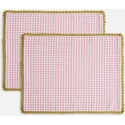 La Redoute INTERIEURS Juego De 2 Manteles Individuales De Algodón/lino Trattoria. Talla talla única. Color La Redoute INTERIEURS Juego De 2 Manteles Individuales De Algodón/lino Trattoria. Talla talla única. Color