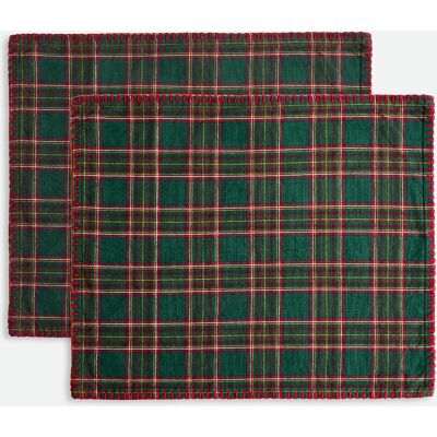 La Redoute INTERIEURS Juego De 2 Manteles Individuales De Cuadros Teñidos En Algodón Lavado, WILSON. Talla talla única. Color La Redoute INTERIEURS Juego De 2 Manteles Individuales De Cuadros Teñidos En Algodón Lavado, WILSON. Talla talla única. Color