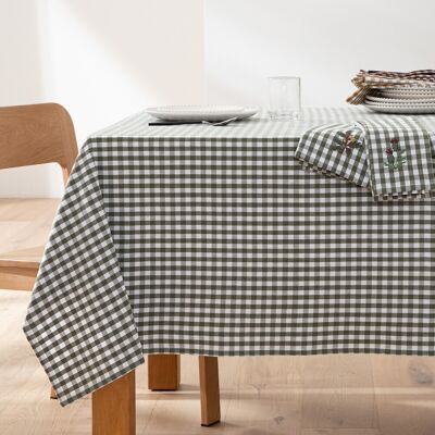 La Redoute Intérieurs - Bethany - Khaki - Tablecloth La Redoute Intérieurs - Bethany - Khaki - Tablecloth