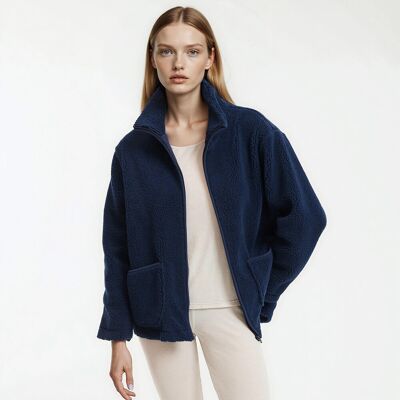 La Redoute Chaqueta para casa de felpa. Talla XL. Color La Redoute Chaqueta para casa de felpa. Talla XL. Color