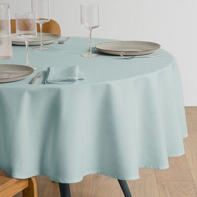 La Redoute Mantel antimanchas redondo de algodón SCENARIO. Talla 160 cm. Color La Redoute Mantel antimanchas redondo de algodón SCENARIO. Talla 160 cm. Color