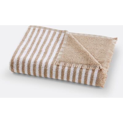 Toalla Rayas Beige de Redoute Interieurs - Toalla Toalla Rayas Beige de Redoute Interieurs - Toalla