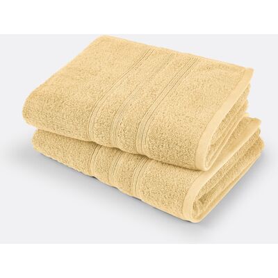 LA REDOUTE INTERIEURS Toalla de algodón orgánico - 600g/m² - 50x100cm LA REDOUTE INTERIEURS Toalla de algodón orgánico - 600g/m² - 50x100cm