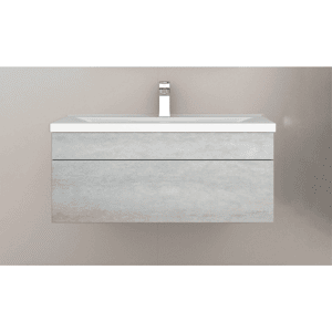 Home Deluxe Conjunto completo de muebles de baño Wangerooge Big Gris Home Deluxe Conjunto completo de muebles de baño Wangerooge Big Gris