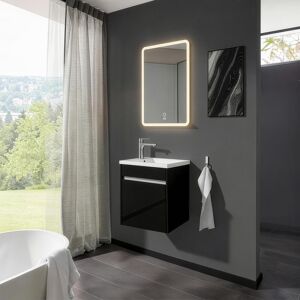 Home Deluxe Conjunto completo de muebles de baño BORKUM - Negro Home Deluxe Conjunto completo de muebles de baño BORKUM - Negro