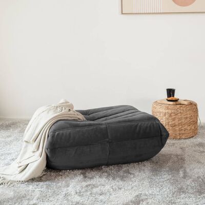 Home Deluxe CHILL taburete reclinable - antracita Home Deluxe CHILL taburete reclinable - antracita
