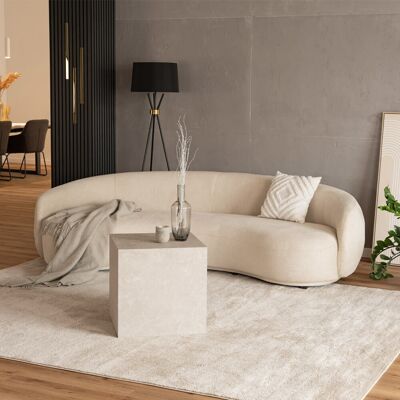 Home Deluxe Sofá - Beige elegante, Asiento profundo, Robusto - Sofá Home Deluxe Sofá - Beige elegante, Asiento profundo, Robusto - Sofá