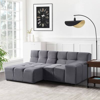 Home Deluxe - Orlena - Izquierda - Antracita - Sofá Home Deluxe - Orlena - Izquierda - Antracita - Sofá