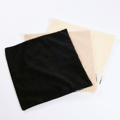 Home Deluxe Funda de cojín de pana LILO con relleno de cojín - crema Home Deluxe Funda de cojín de pana LILO con relleno de cojín - crema