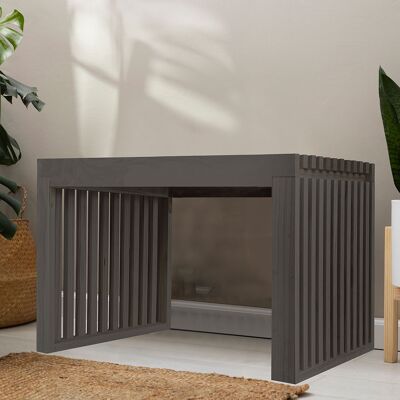 Home Deluxe Banco de madera LORA negro - 78 cm Home Deluxe Banco de madera LORA negro - 78 cm
