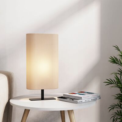 Home Deluxe Lámpara de mesa SUKO grande - Beige Home Deluxe Lámpara de mesa SUKO grande - Beige