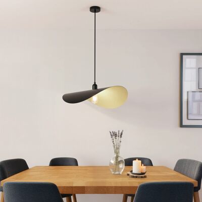 Home Deluxe Lámpara colgante de diseño RONA - negro/oro Home Deluxe Lámpara colgante de diseño RONA - negro/oro