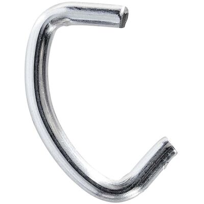 SPRINTIS 100 Unidades - Grapas anilladas, acero galvanizado para cordones de ⌀ 6 - 8 mm, plata SPRINTIS 100 Unidades - Grapas anilladas, acero galvanizado para cordones de ⌀ 6 - 8 mm, plata