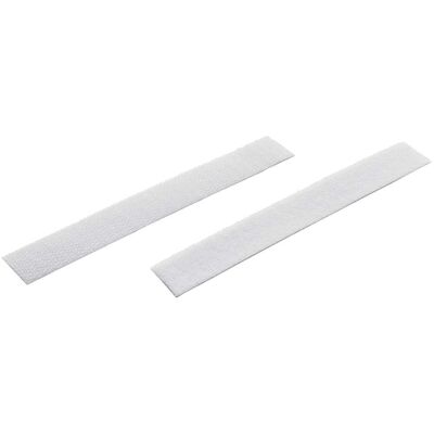 SPRINTIS Bandas de sujeción por contacto a ambos lados, rollo de 25 m 20 mm blanco, nylon poliéster SPRINTIS Bandas de sujeción por contacto a ambos lados, rollo de 25 m 20 mm blanco, nylon poliéster