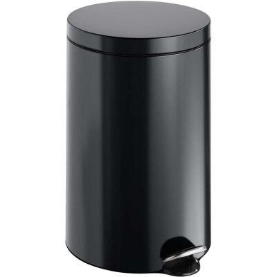 SPRINTIS 1 Cubo de basura con pedal 20 L acero negro mate SPRINTIS 1 Cubo de basura con pedal 20 L acero negro mate