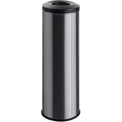SPRINTIS 1 Cubo de basura autoextinguible 30 L acero inoxidable plata mate SPRINTIS 1 Cubo de basura autoextinguible 30 L acero inoxidable plata mate