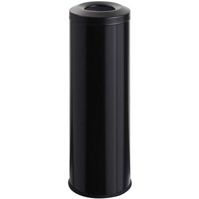SPRINTIS 1 Cubo de basura autoextinguible 30 L acero negro mate SPRINTIS 1 Cubo de basura autoextinguible 30 L acero negro mate
