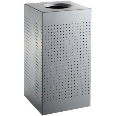 SPRINTIS 1 Papelera de basura, para exteriores, acero, gris 120 l, gris oscuro SPRINTIS 1 Papelera de basura, para exteriores, acero, gris 120 l, gris oscuro