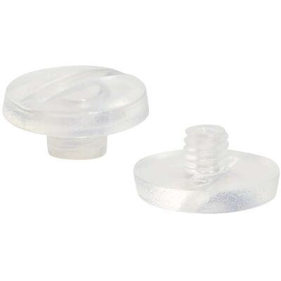 SPRINTIS Schenk GmbH & Co. KG 100 Unidades - Tornillos plásticos para encuadernar, transparente 3,5 mm, poliamida SPRINTIS Schenk GmbH & Co. KG 100 Unidades - Tornillos plásticos para encuadernar, transparente 3,5 mm, poliamida