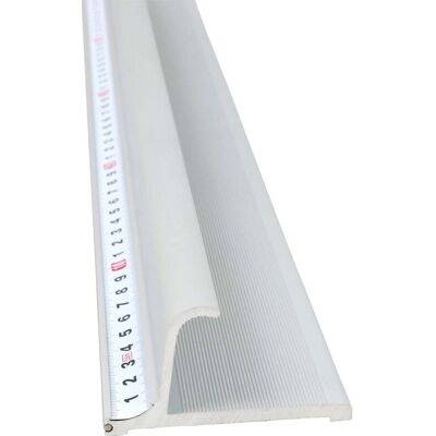 SPRINTIS 1 Regla de seguridad 55 cm, metal, plata SPRINTIS 1 Regla de seguridad 55 cm, metal, plata