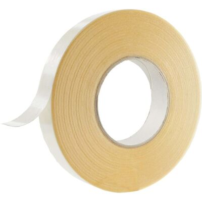 SPRINTIS Cinta adhesiva de PET de doble cara, adhesivo de acrilato fuerte, cubierta de papel blanca, TL21 25 mm, PET papel, transparente SPRINTIS Cinta adhesiva de PET de doble cara, adhesivo de acrilato fuerte, cubierta de papel blanca, TL21 25 mm, PET papel, transparente