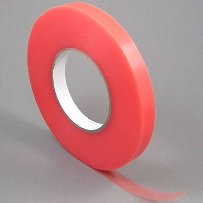 SPRINTIS Cinta adhesiva de PET de doble cara, adhesivo de acrilato fuerte, cubierta de lámina roja, TLM21 15 mm, PET papel, transparente SPRINTIS Cinta adhesiva de PET de doble cara, adhesivo de acrilato fuerte, cubierta de lámina roja, TLM21 15 mm, PET papel, transparente