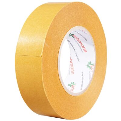 DuploCOLL 3720, cinta adhesiva de papel especial de doble cara, adhesivo acrílico muy fuerte 38 mm 50 m, translúcido DuploCOLL 3720, cinta adhesiva de papel especial de doble cara, adhesivo acrílico muy fuerte 38 mm 50 m, translúcido