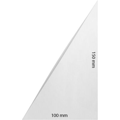 SPRINTIS 100 Unidades - Sobres triangulares, autoadhesivos, lámina, transparentes 100 x 150 mm, PP SPRINTIS 100 Unidades - Sobres triangulares, autoadhesivos, lámina, transparentes 100 x 150 mm, PP