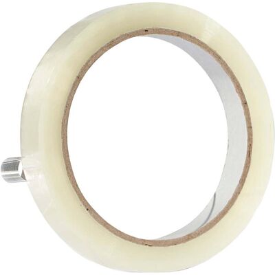 SPRINTIS Cinta adhesiva de oficina, PP transparente, desenrrollado silencioso 15 mm SPRINTIS Cinta adhesiva de oficina, PP transparente, desenrrollado silencioso 15 mm